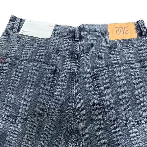 BDG 90s Corduroy Mid-Rise Bootcut Black Pants Womens Size 28 Retro Grunge Boho - Picture 7 of 13